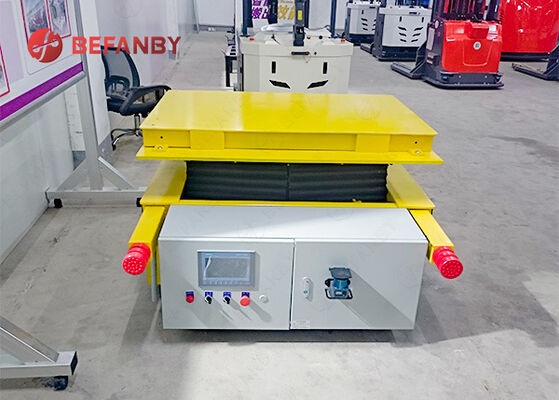 3 Ton  Capacity Battery RGV Transfer Cart With Lift Control