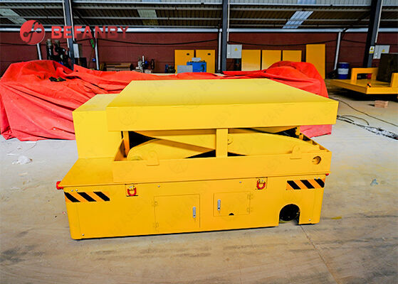 Steerable Lift Trackless Transfer Trolley With Smart Control