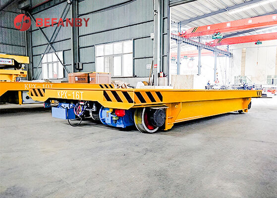 16 Ton Battery Power Transfer Cart For Metallurgy Factory
