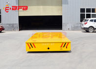 Dead Man Stop Trackless Transfer Cart Electric High Running Speed Without Rails