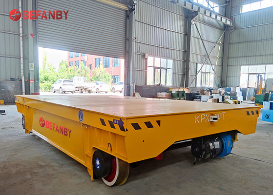 Industrial Field Tracks Electric Flatbed Trolley KPX 5T 0 - 20m/Min