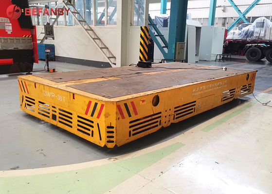 Keranjang Transfer Trackless Otomatis Tahan Panas 1-300T Untuk Penanganan Material