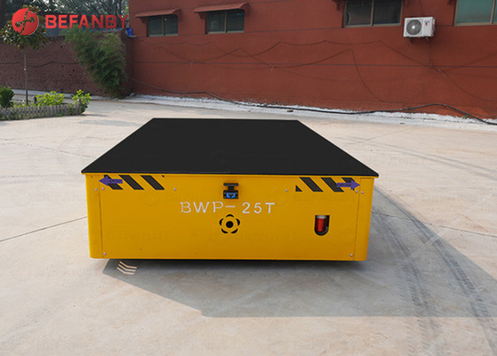 Trackless Steel Structure Flat Industrial Transfer Trolley