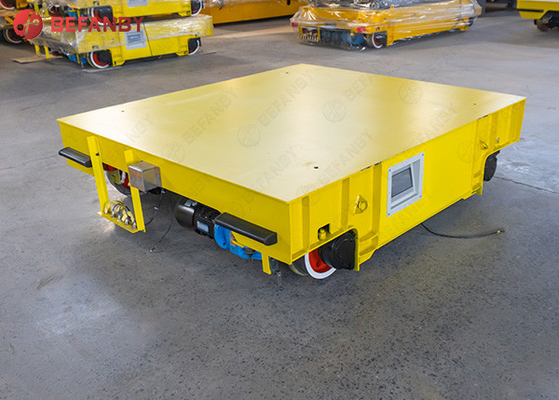 Heavy Factory 10T Electric Transfer Cart On Rail