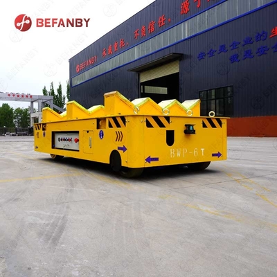 Material Handling 30 Ton Battery Q235 Motorized Platform Cart