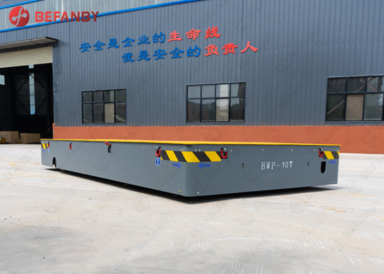 Safety Sensors Control Battery Railless Material Transfer Trolley