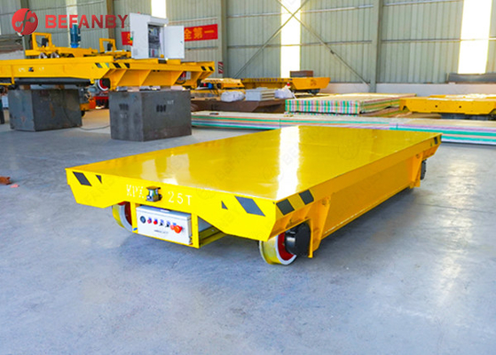 Unlimited Running Distance Battery Railway Transfer Trolleys Customizable