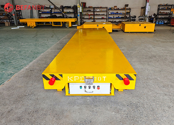 Low Voltage Electricity Operated Die Transfer Flat Heavy Load Cart Rail Guided Cart
