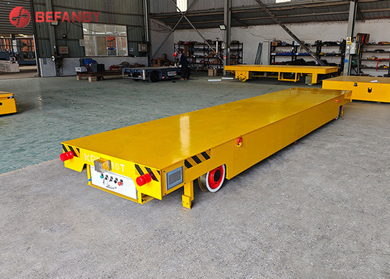 Low Voltage Electricity Operated Die Transfer Flat Heavy Load Cart Rail Guided Cart