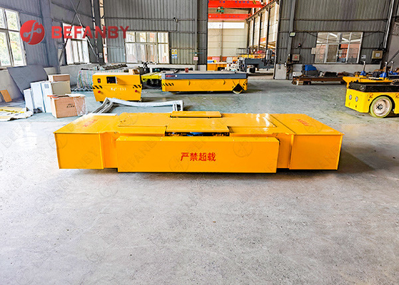 10 Ton Long Lifetime Steel Welding Frame Transfer Vehicle With Battery