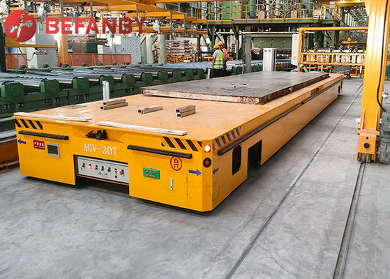 Kendaraan Otomatis Terpandu Tanpa Rel 30 Ton dengan Kendali Jauh Beban Berat