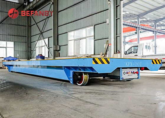 20 ton baterai rel transfer trolley dengan Roda khusus