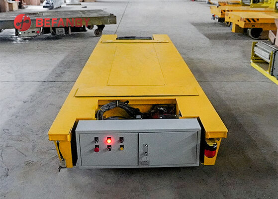 Disesuaikan Multiple Set Of Wheels AGV Trackless Transfer Trolley