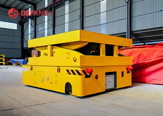Steerable Lift Trackless Transfer Trolley With Smart Control