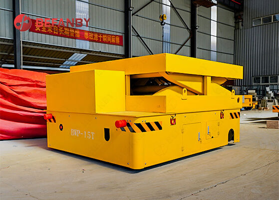 Steerable Lift Trackless Transfer Trolley With Smart Control