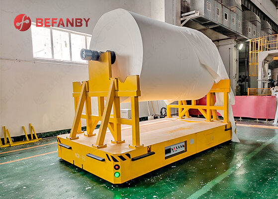 Gerobak Transfer AGV Navigasi Strip Magnetik 5 Ton