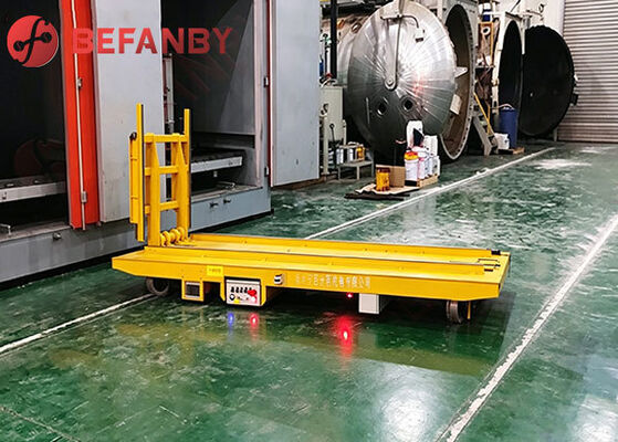 20 Ton Pabrik Semen Lingkungan 4 Gandar Kereta Transfer Rel