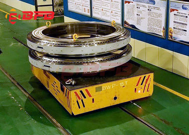 1-500T Battery Powered Steerable Electric Trackless Transfer Cart Pabrik Cina