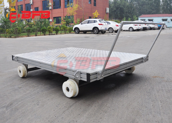 1000kg Aluminum Flatbed Car Trailer Dolly For Material Transfer